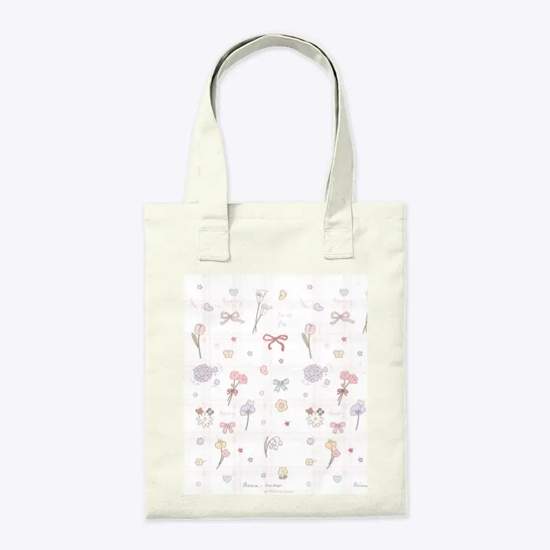 Bright tote bag